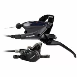 Freno Anteriore Con Comando Cambio SHIMANO EF505/MT200 Senza Disco Nero
