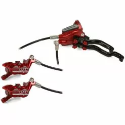 Freno Sinistro Doppia Leva HOPE TECH 3 E4 DUO Senza Disco Rosso