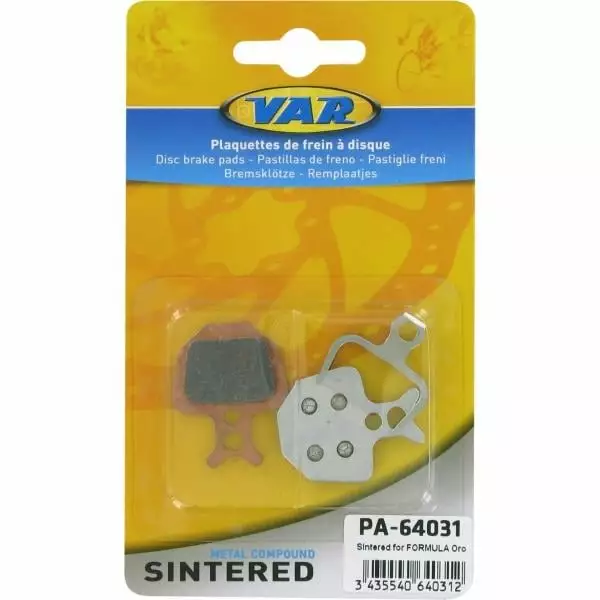 Pastiglie Metalliche VAR Formula Oro 3 Pastiglie Metalliche VAR Formula Oro - immagine 3