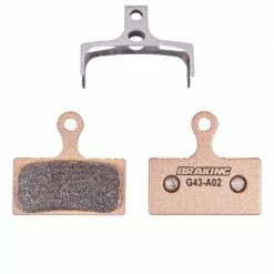 Pastiglie Metalliche BRAKING Shimano XTR / Deore XT / SLX / Alfine