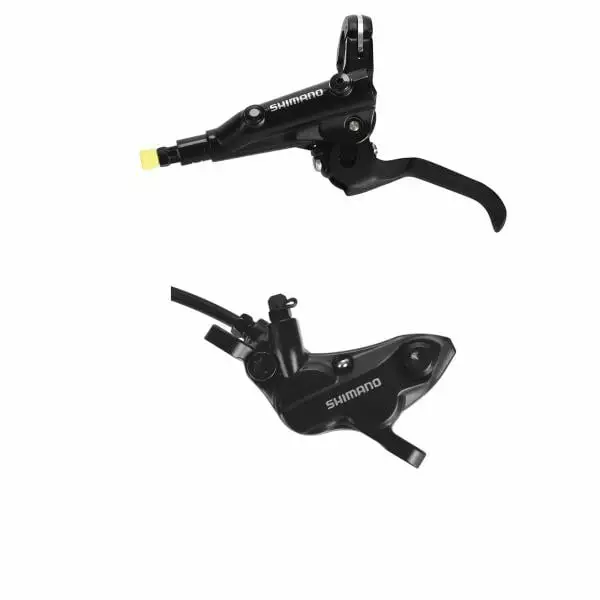 Freno Anteriore SHIMANO MT520 4 Pistoni J-kit Senza Disco Nero 1 Freno Anteriore SHIMANO MT520 4 Pistoni J-kit Senza Disco Nero