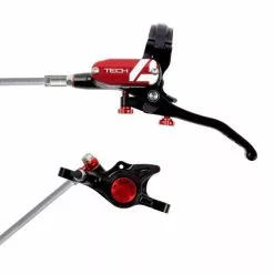 Freno Posteriore HOPE TECH 4 X2 BRAIDED Senza Disco Viola