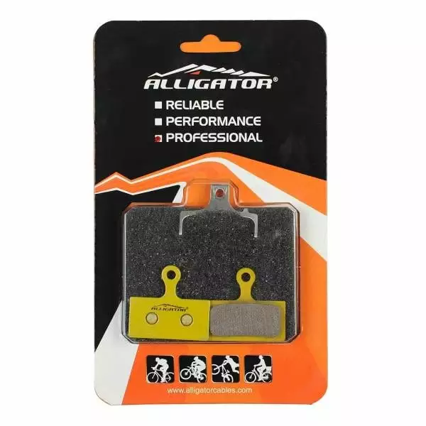 Pastiglie Ceramiche ALLIGATOR Shimano XTR / XT / SLX / Alfine 2 Pastiglie Ceramiche ALLIGATOR Shimano XTR / XT / SLX / Alfine - immagine 2